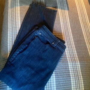 Chico’s jeans.  Size 2.5 short